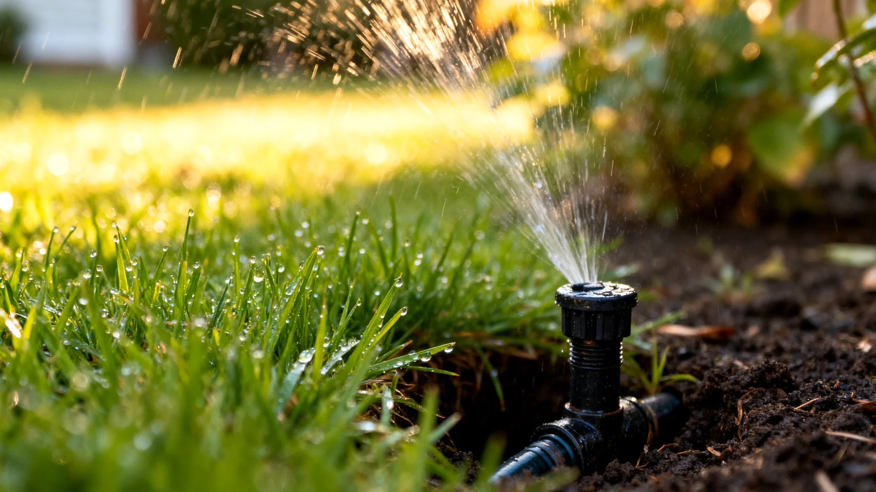 Automatischer Rasensprenger"